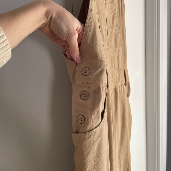 Carly Jean Los Angeles Tan Jumpsuit - Picture 5 of 6